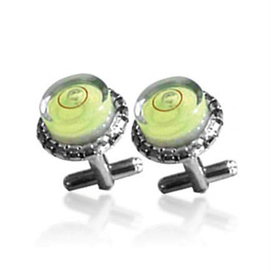 Elegant handmade flower design silver or brass cuffl link