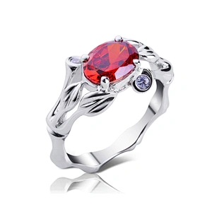 China man-made opal jewelry tanzanite blue fire opal ring
