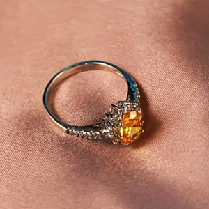 High quality silver gold gemstone rings for men and women
