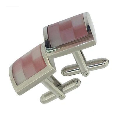 Mesh design wholesale colorful stone brass cufflinks sets