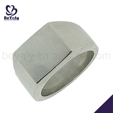 High quality custom design blank signet ring