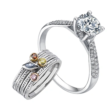 Luxury women designer 925 sterling silver gemstone jewellery