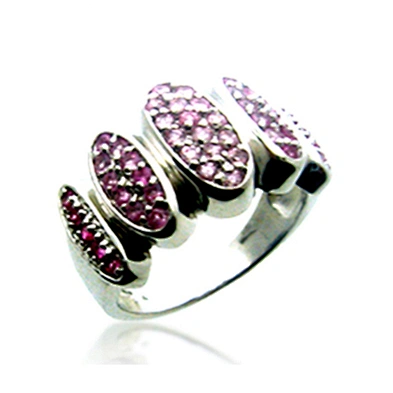 Shiny oval design wholesale 925 silver thailand gents ring