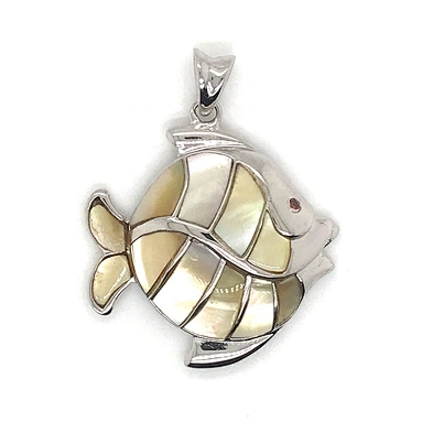 China Direct Supplier Cute Birthday Gift Sea Fish Charm Pendant With Shell