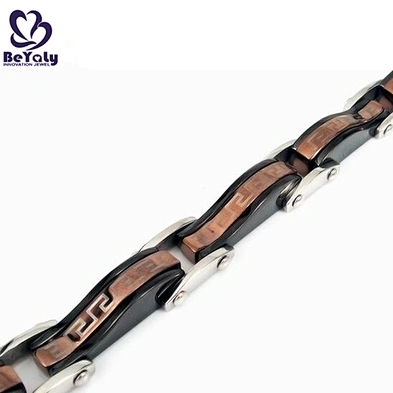 Rectangular spirals environmental bracelet china jewellery