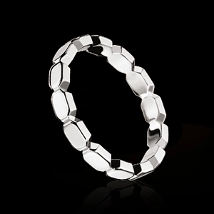 Fantastic blank women's silver lord of the rings ring