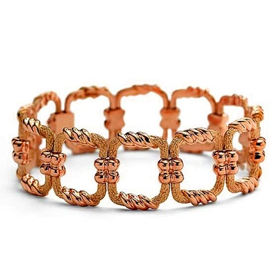 Custom hollow square dubai gold bracelet latest models
