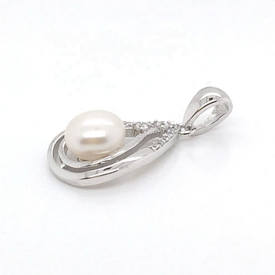 Nice Girls Silver Chain Pearl Waterdrop Cage Designs Pendant Personal
