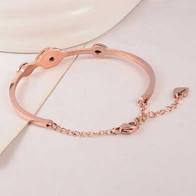 Natural stone blue eye bracelet 18k, stainless steel cord bracelet