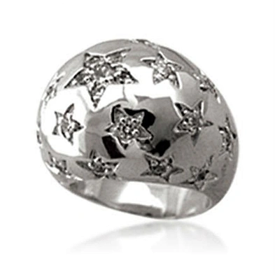 Round dome shape cubic zircon muslim gold rings designs