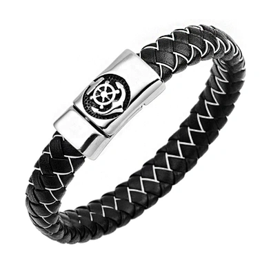 Adjustable Sterling Silver Custom Ship Black Cheap Amazonite Rope Mens Anchor Baguette Bracelet