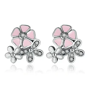 Latest Fashion Accessories Jewelry Custom Flower Blossom Earring Women