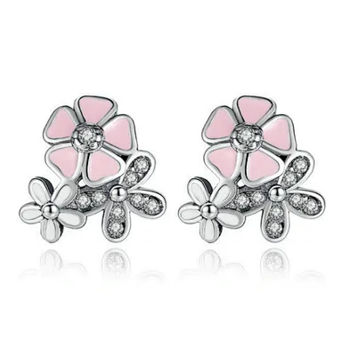Latest Fashion Accessories Jewelry Custom Flower Blossom Earring Women
