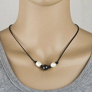 Wholesale cheap fine bali pearl choker necklace bib jewelry