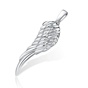 Tibetan silver jewelry angel wing charm pendant wholesale