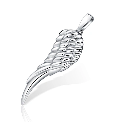 Tibetan silver jewelry angel wing charm pendant wholesale