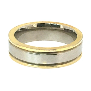 Eco-friendly customize gold wedding rings without stones