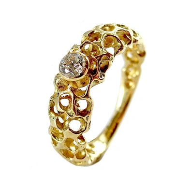 Unique beauty bridal wholesale arabic gold wedding rings