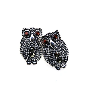 Wholesale jewelry silver thailand druzy quartz stud earring