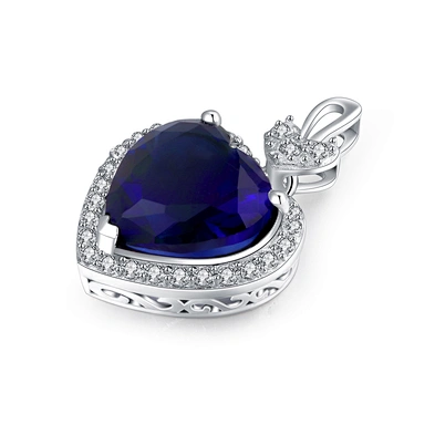 Heart Crystal Pendant Shape Natural Amethyst Infinity Love Heart Pendant