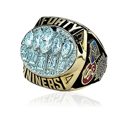 Favourable comment custom design champions new man ring