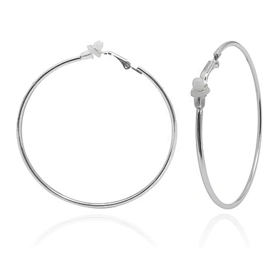 Large circle earrings popular geometric earrings exaggerated hoop earrings