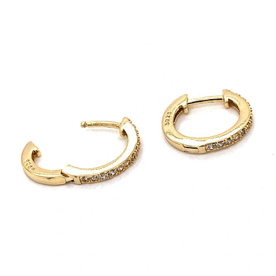 925 sterling silver cz cute small hoop fashion earrings wholesale