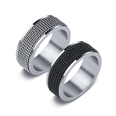 Nifty style male popular tat stainless steel rings