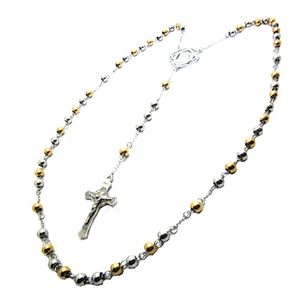 Religionary cross pendant cheap rosary necklace