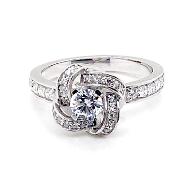 Celtic Knot Sterling Silver Ring, Promise Knot Engagement Rings From China
