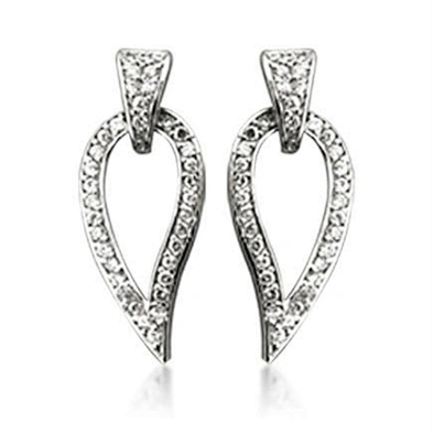 Art genuine austrian crystal earrings geometric jewelry