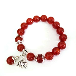 Nepal Glass Charm Gemstone Bead Women Pink Magnetic Friendship Bracelet Health Bangles Quotes