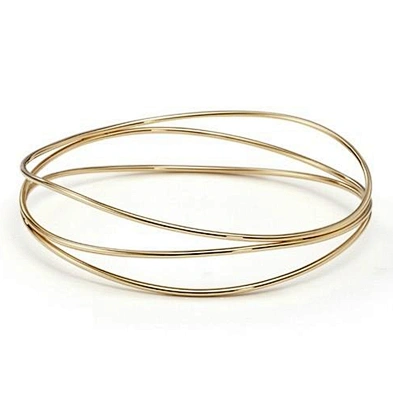 Custom design women silver cuff bracelet/bangle