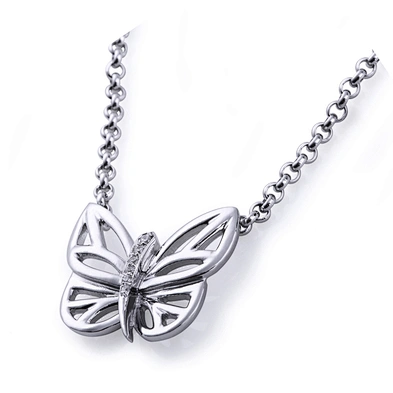 Beautiful custom butterfly pendant wholesale silver jewelry thailand