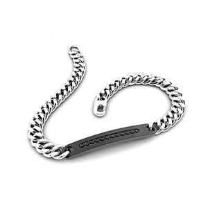 Good chain design 316l stainless steel bracelets for men