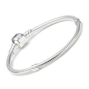 Wholesale sterling silver snake chain bracelet jewellery italian