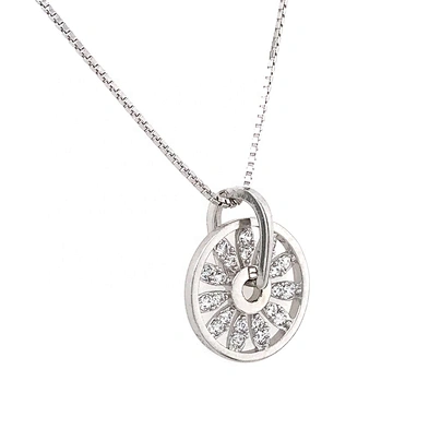 Delicate Zircon Wheel Shape Disc Online Wholesale Mom Necklace Personalized
