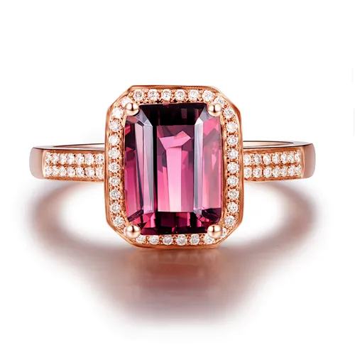 Latest Design 18K Gold Wedding 925 Silver Ring Jewelry Women