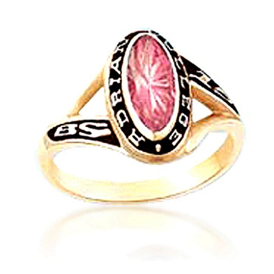 Popular American university BA fashion jewelry school ring