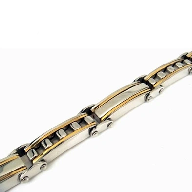 Testimonials daily wear stainless steel handcuff bracelet for men