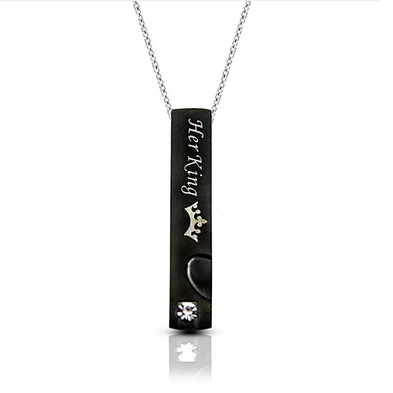 Custom endwise rose gold blank bar pendant necklace wholesale