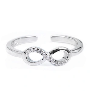 Adjustable 925 Sterling Silver Platinum Engagement Wedding Gemstone Ring Price