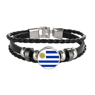 Unique design wholesale jewelry country flags thread bracelet