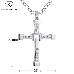 Silver cuban link chain necklace wholesale jewelry in miami
