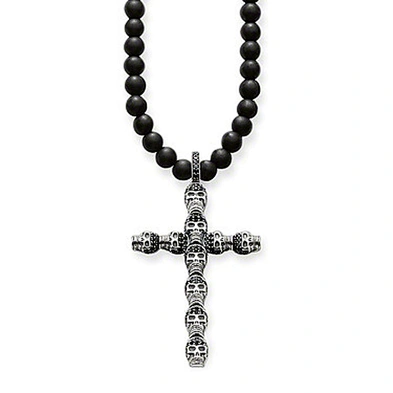Good accessories skull design black pearl fashion costume jewellery