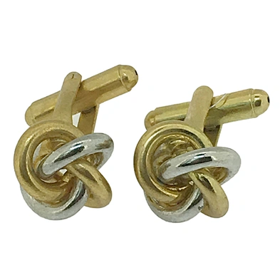 Swirl design cute men's golden fruits and vegetable cufflinks