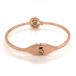 100 languages i love you bracelet, stainless steel rose gold bracelet