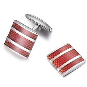 Manufacturer Regular Enamel Wedding Custom Cufflink Tie Clip Set For Men