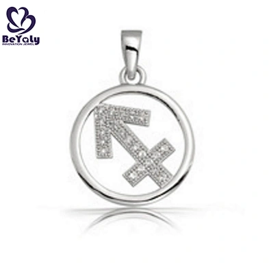 Wholesale 925 sterling silver jewelry zodiac sign cancer pendant