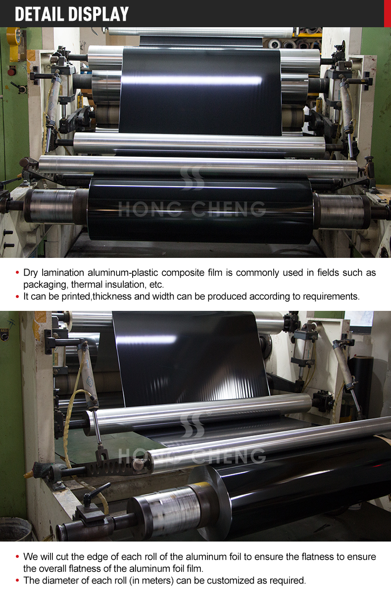 PET laminate with Aluminum